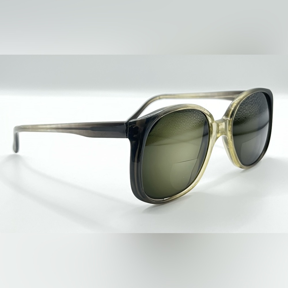 Vintage Exotique Jaguar 3006 Gray Oval Sunglasses Frames Only